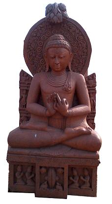 Sandstone Saranath Buddha